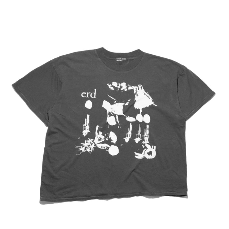 Enfants Riches Deprimes Men's Summer Washed Pattern Letter Print Round Neck Cotton Fitted Short Sleeve T-Shirt Ngvp #8586