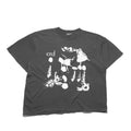 Enfants Riches Deprimes Men's Summer Washed Pattern Letter Print Round Neck Cotton Fitted Short Sleeve T-Shirt Ngvp #8586