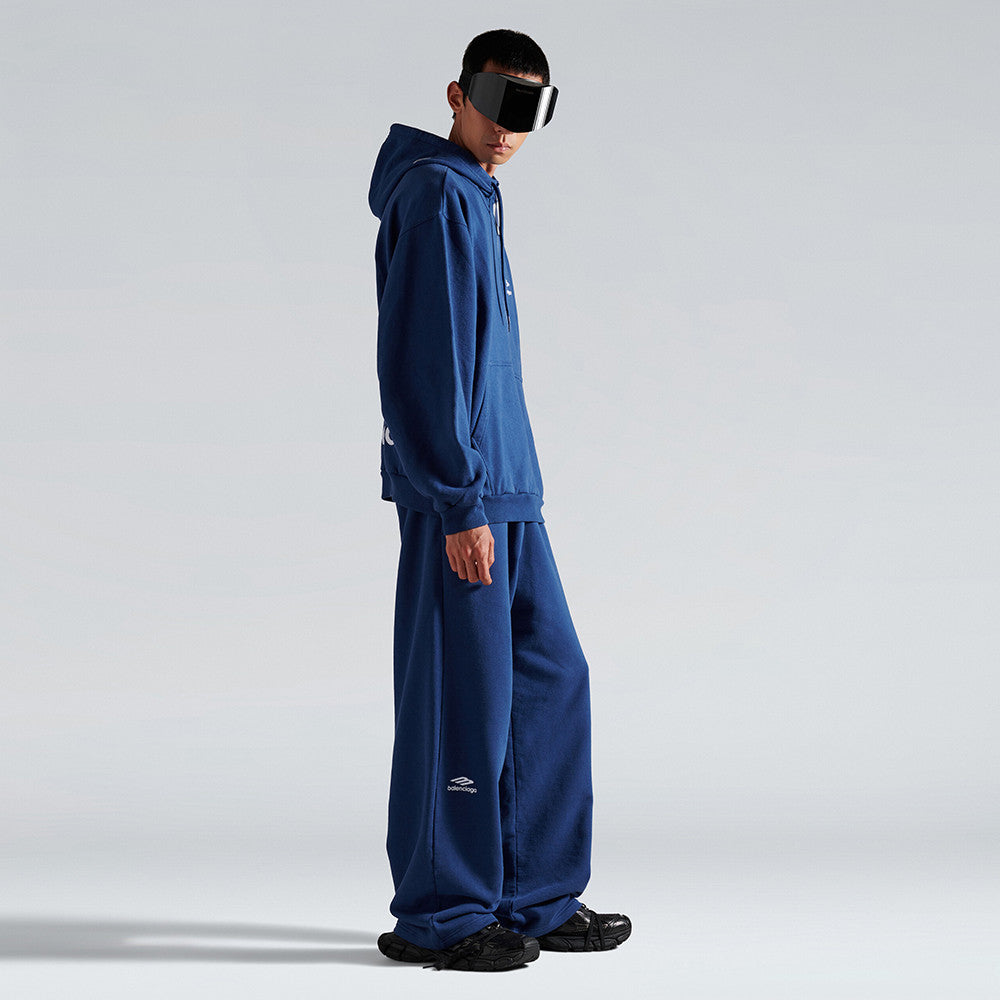 Balenciaga Top-quality Version Men's 3b Sports Icon Sweatpants in Light Marine Blue #336847