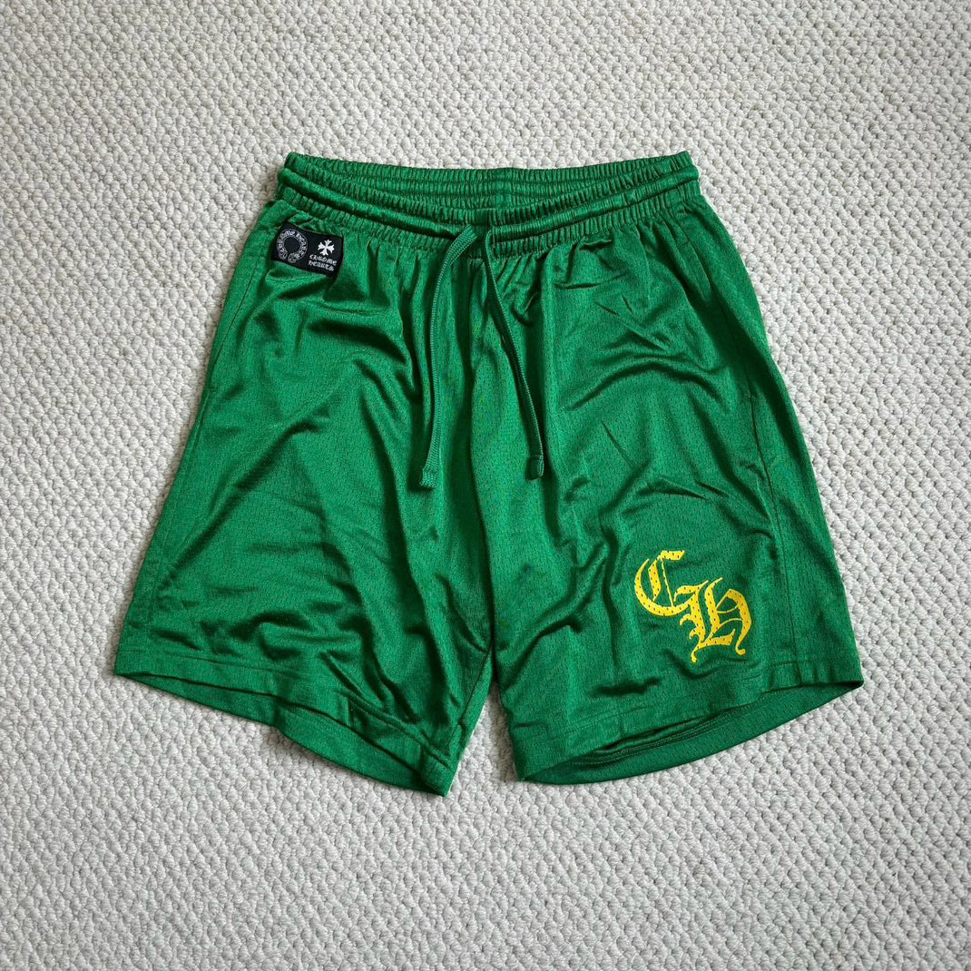 Chrome Hearts Men's Spring and Autumn Printed Stretch Drawstring Loose Fit Sweatpants Pants Shorts #99425