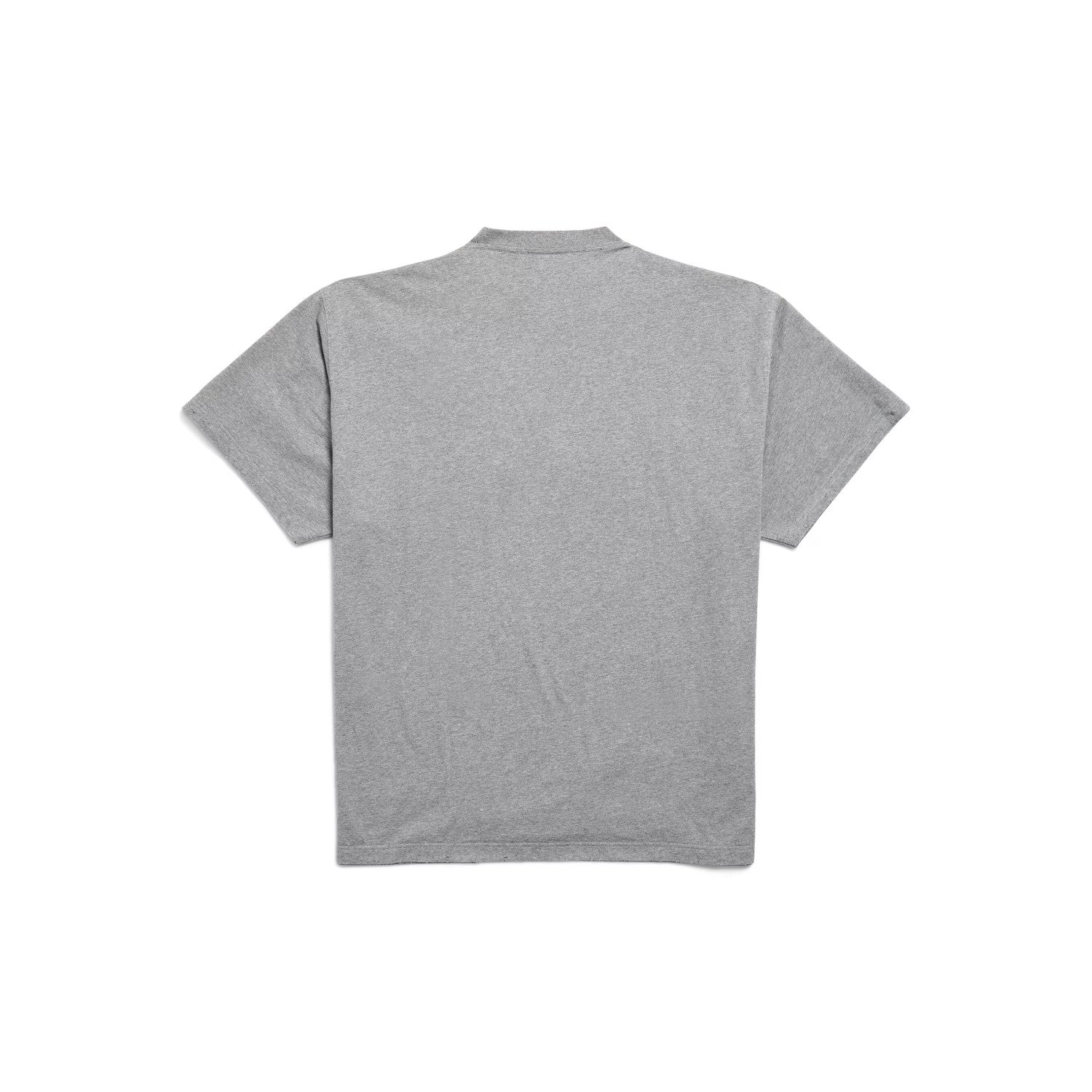 Balenciaga Men's and Women's Summer Fashion Casual Crew Neck Script Oversized Printed Short-Sleeve T-Shirt #78522