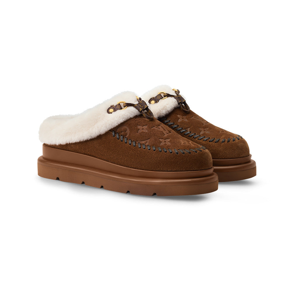 Louis Vuitton Cortina Closed Mule Shoes #334366