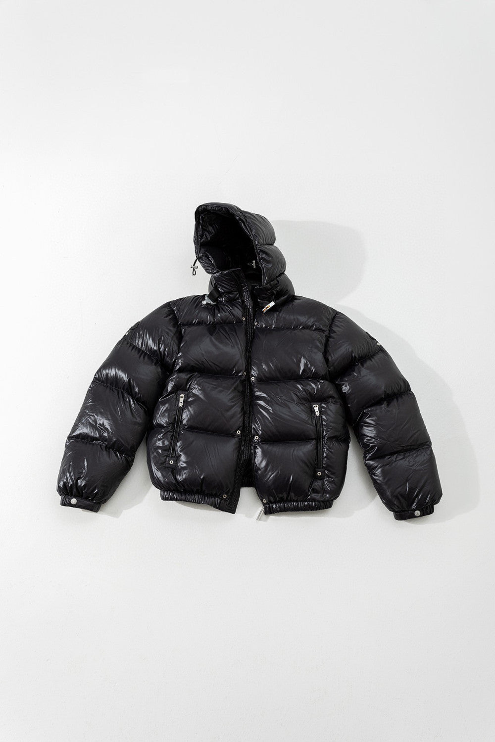 Moncler GENIUS x 1017 ALYX 9SN Short Black Hooded Puffer Jacket Ngvp #6718