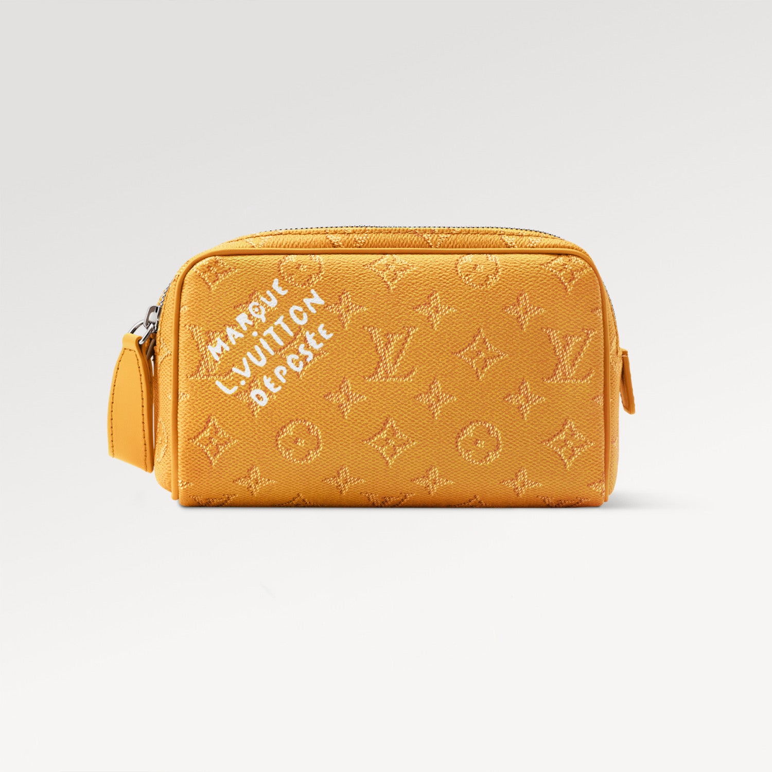 LOUIS VUITTON DOPP KIT Mini Toiletry Bag Monogram Heritage Canvas Zipper Mini Wallet Bag Bags  #82262A