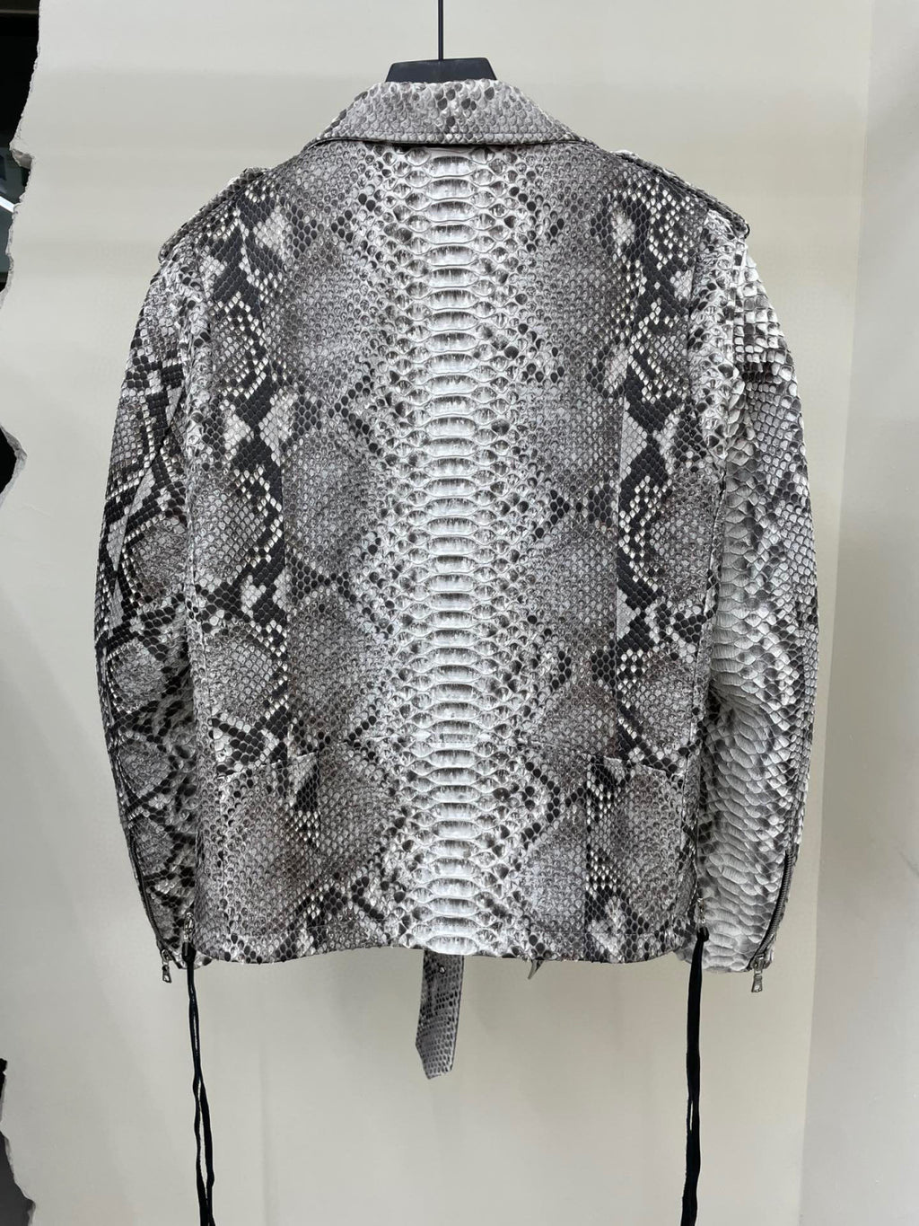 Amiri Leather Long Sleeve Jacket Coat Ngvp #6667