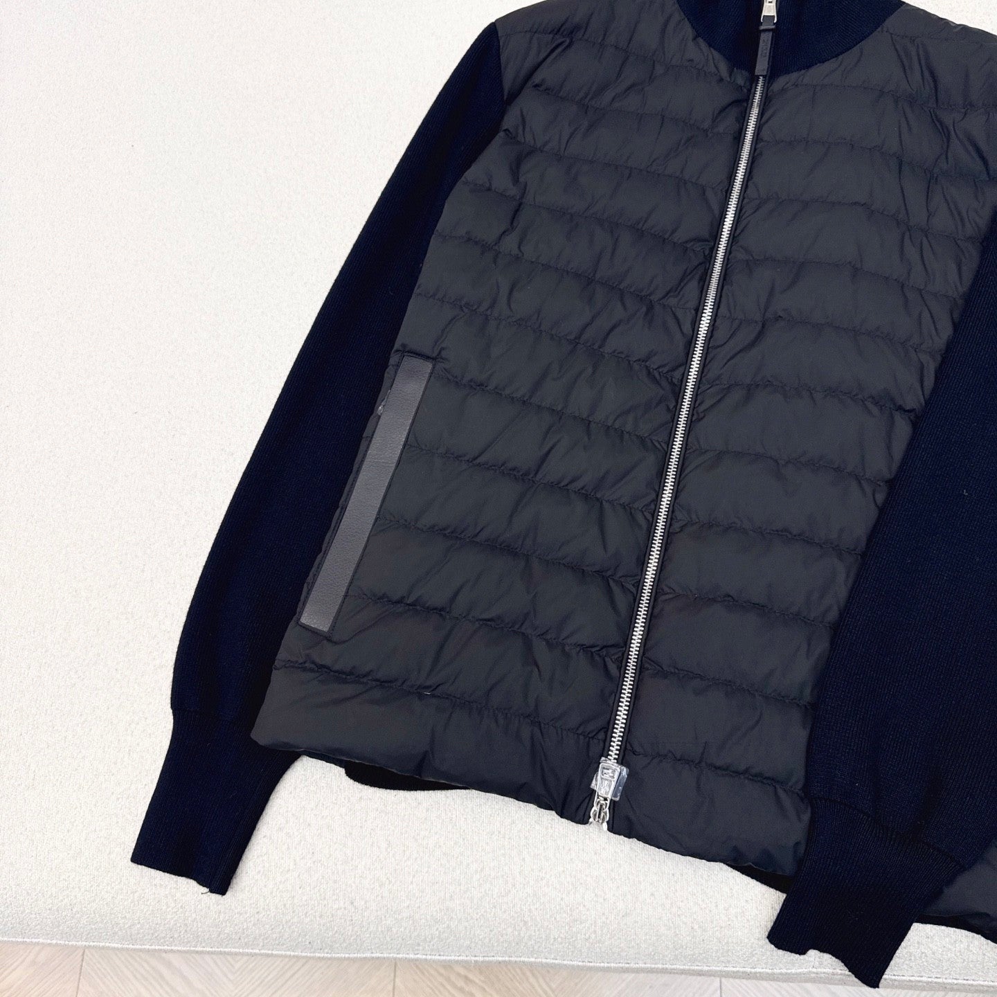 MONCLER PADDED CORDUROY Men's Goose Down Trendy Fashionable Simple Comfortable Stand Collar Warm Zipper Lightweight Wweater Fit Casual Down Jacket #332116
