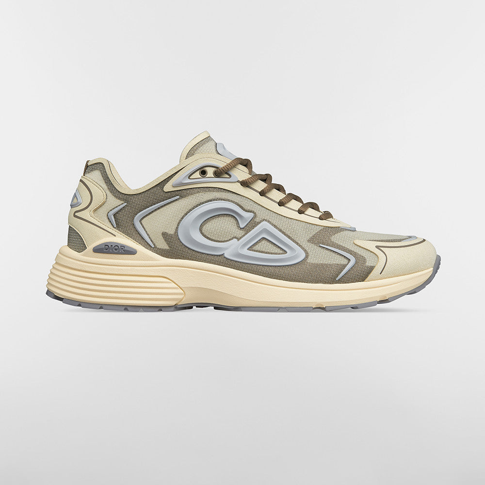DIOR B30 Countdown Tech Sneaker Semi-Transparent N3O Nylon Technical Fabric and Rubber #381134