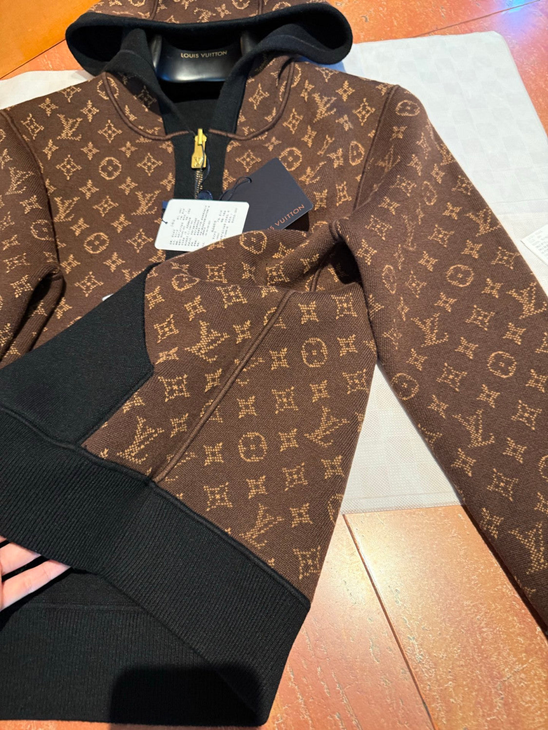 Louis Vuitton Monogram Reversible Double Face Hooded Blouson #333583