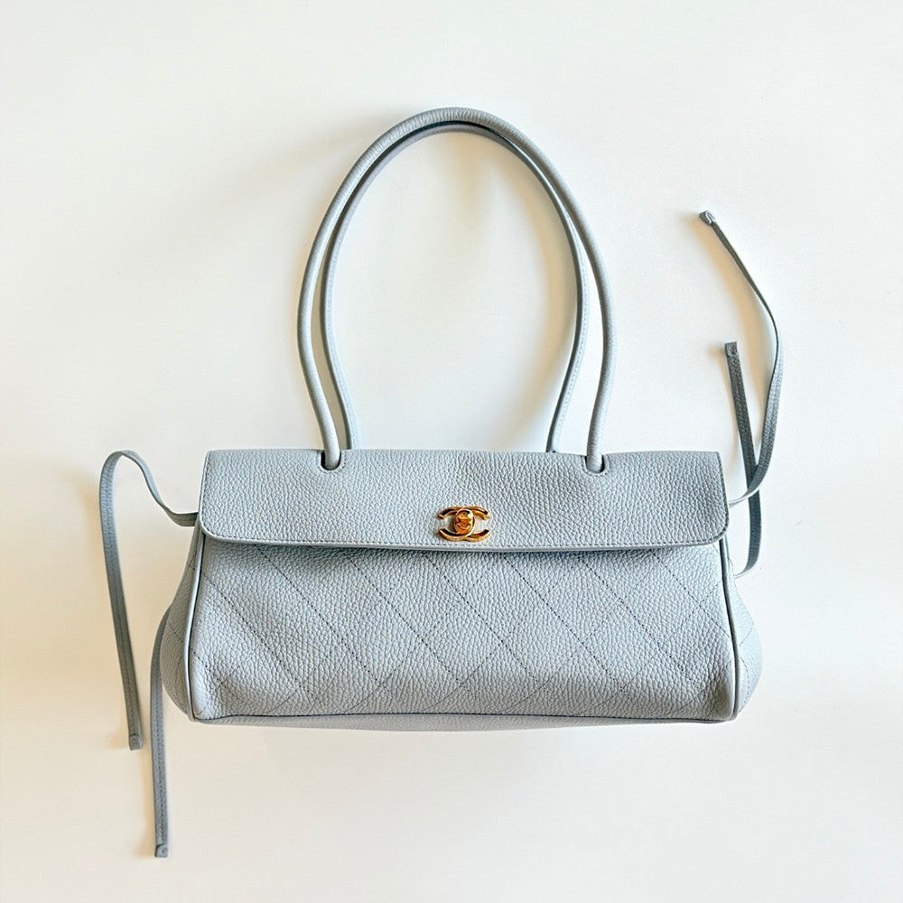 Chanel Baguette Bag Underarm Bag Conceria Gaiera Giovanni Genuine Leather Small Shopping Bag Grained Calfskin Gold-tone Metal Black Long Tote Bag With Straps Classic Diamond-quilted Shopping Bag Lady #196139