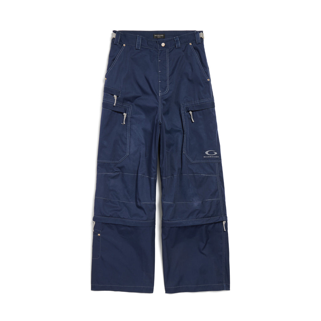 Balenciaga Men's Spring/Autumn Solid Colour Button Pocket Regular Fit Work Trousers Pants #77119