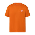 Louis Vuitton Men's Summer Solid Color Embroidered Logo Pin Crew Neck Cotton Short Sleeve T-Shirt #98211