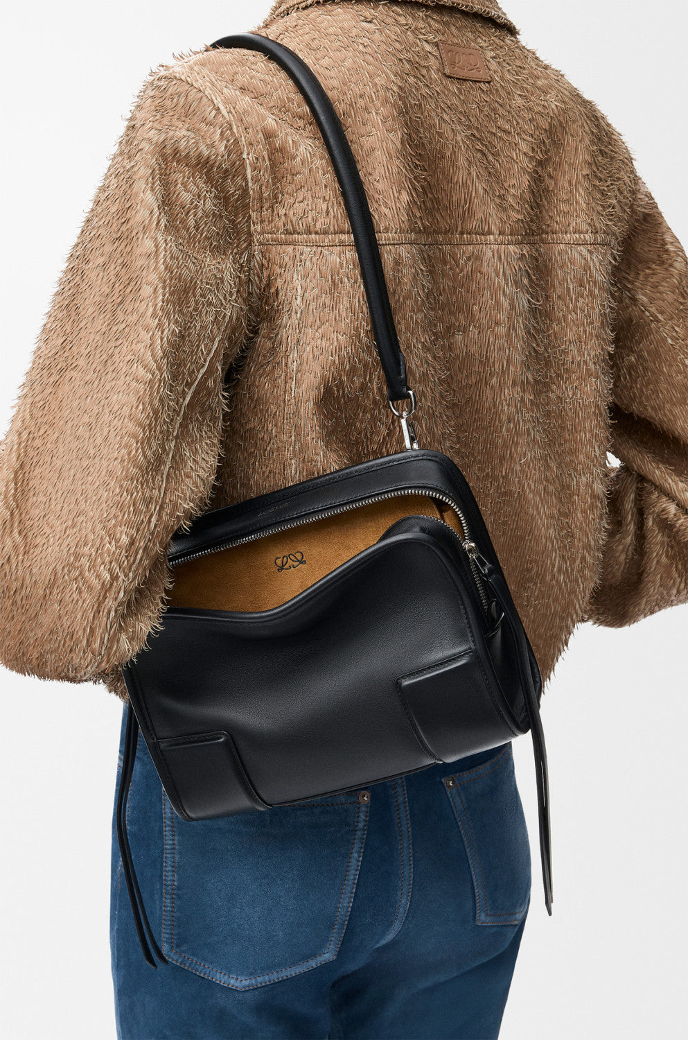 LOEWE Small Amazona 180 Bag in Soft Calfskin #380145