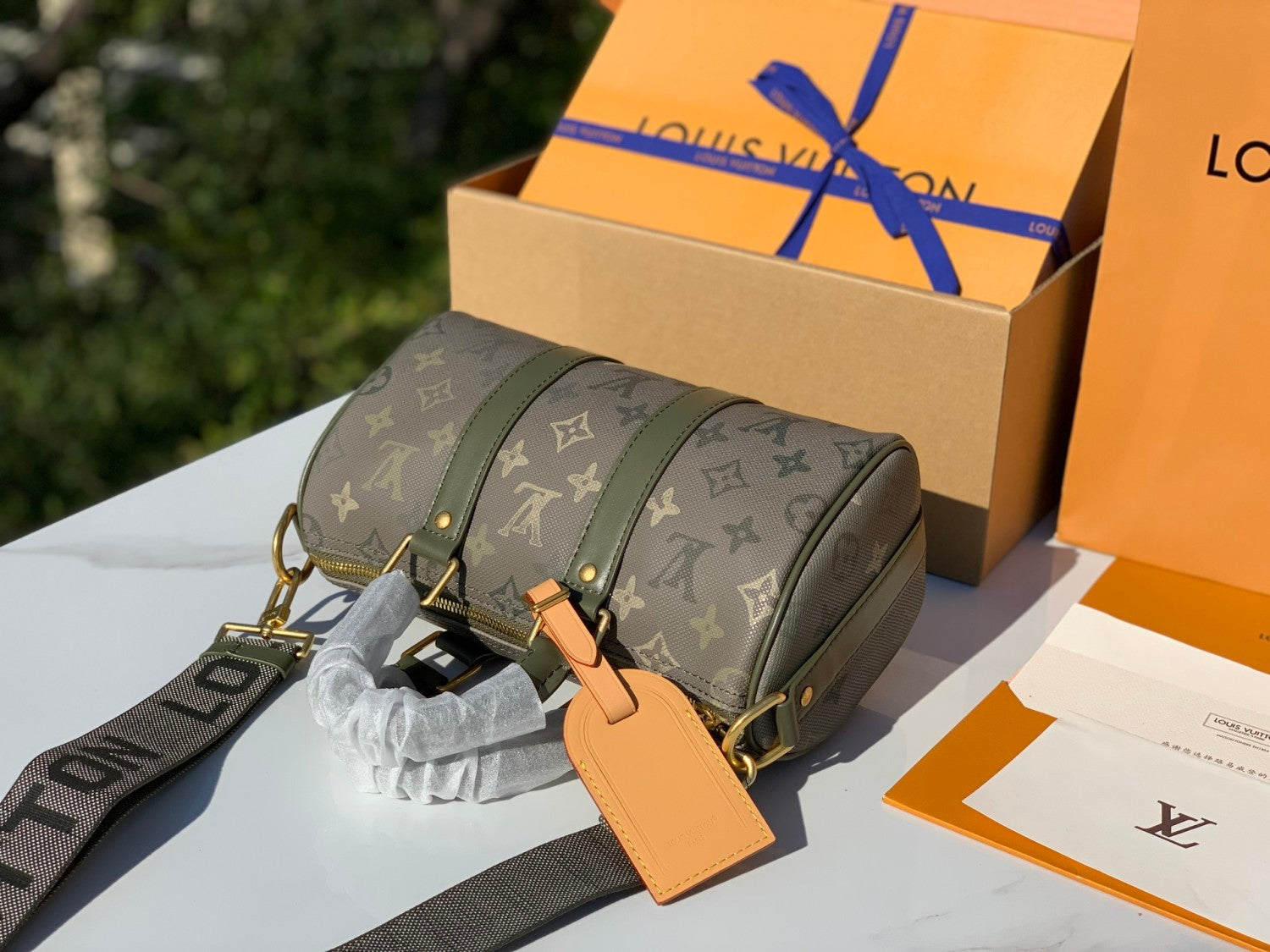 Louis Vuitton Keepall Bandoulière 25 Monogram Men Bags M26930 #336868