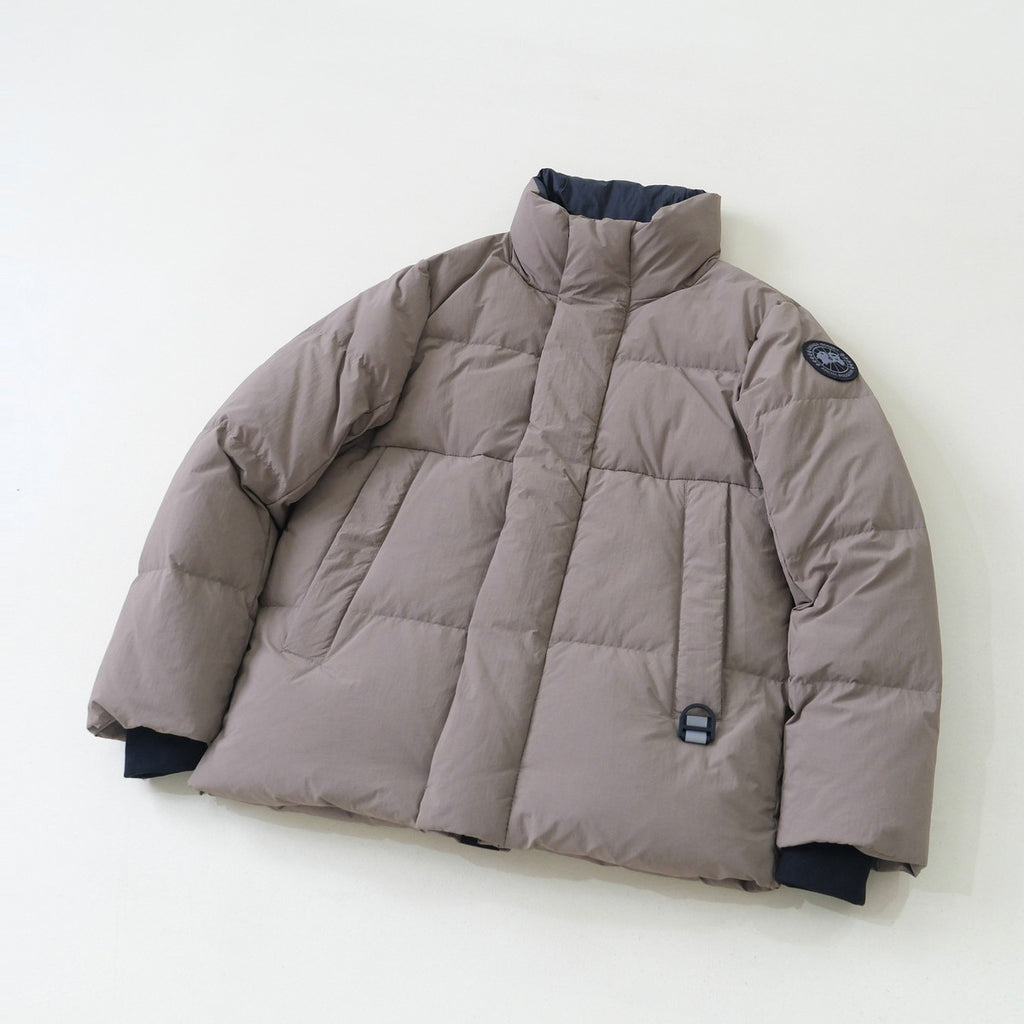 Canada Goose Men's and Women's Autumn and Winter Solid Color Standing Collar Zipper Long Sleeve Puffer Down Jacket #73854