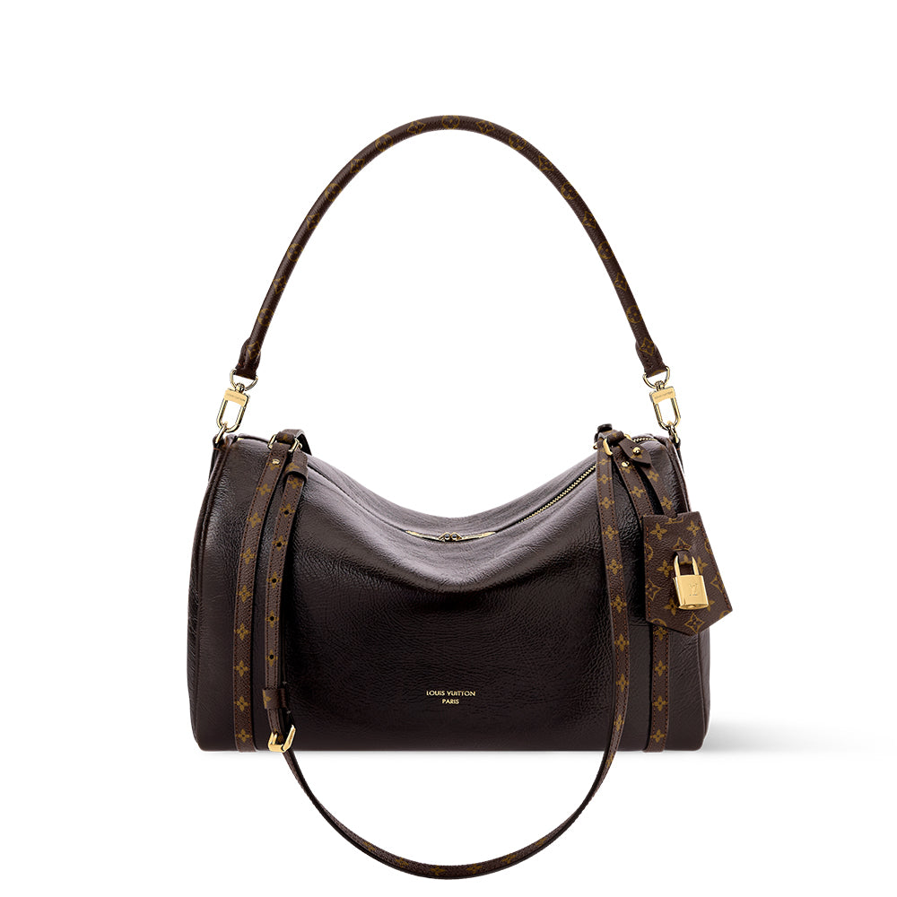 Louis Vuitton Express Cow Leather Coated Canvas Trimmed Waxed Leather Armpit Bag Shoulder Bag Crossbody Handbag M26359 M26397 #333466