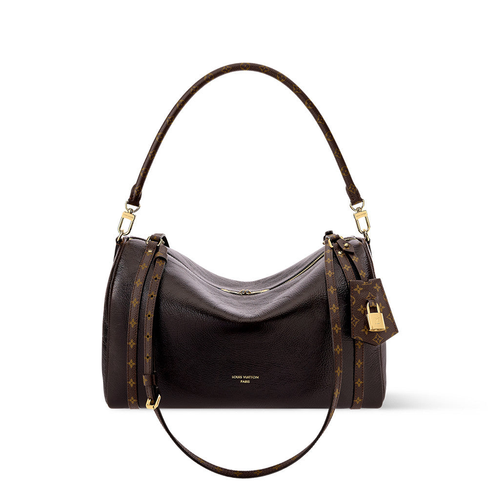 Louis Vuitton Express Cow Leather Coated Canvas Trimmed Waxed Leather Armpit Bag Shoulder Bag Crossbody Handbag M26359 M26397 #333466