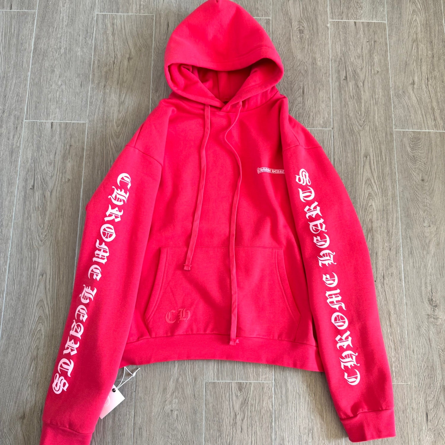 Chrome Hearts Blue Cracked Print Sweatshirt #334014