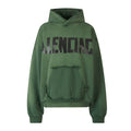 Balenciaga Men's Spring Autumn Logo Letter Print Cotton Loose Fit Hooded Sweatshirt Hoodie #99544