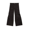 Balenciaga Men's All Season Black Cotton Loose Fit Flared Casual Work Pants Ngvp #6985