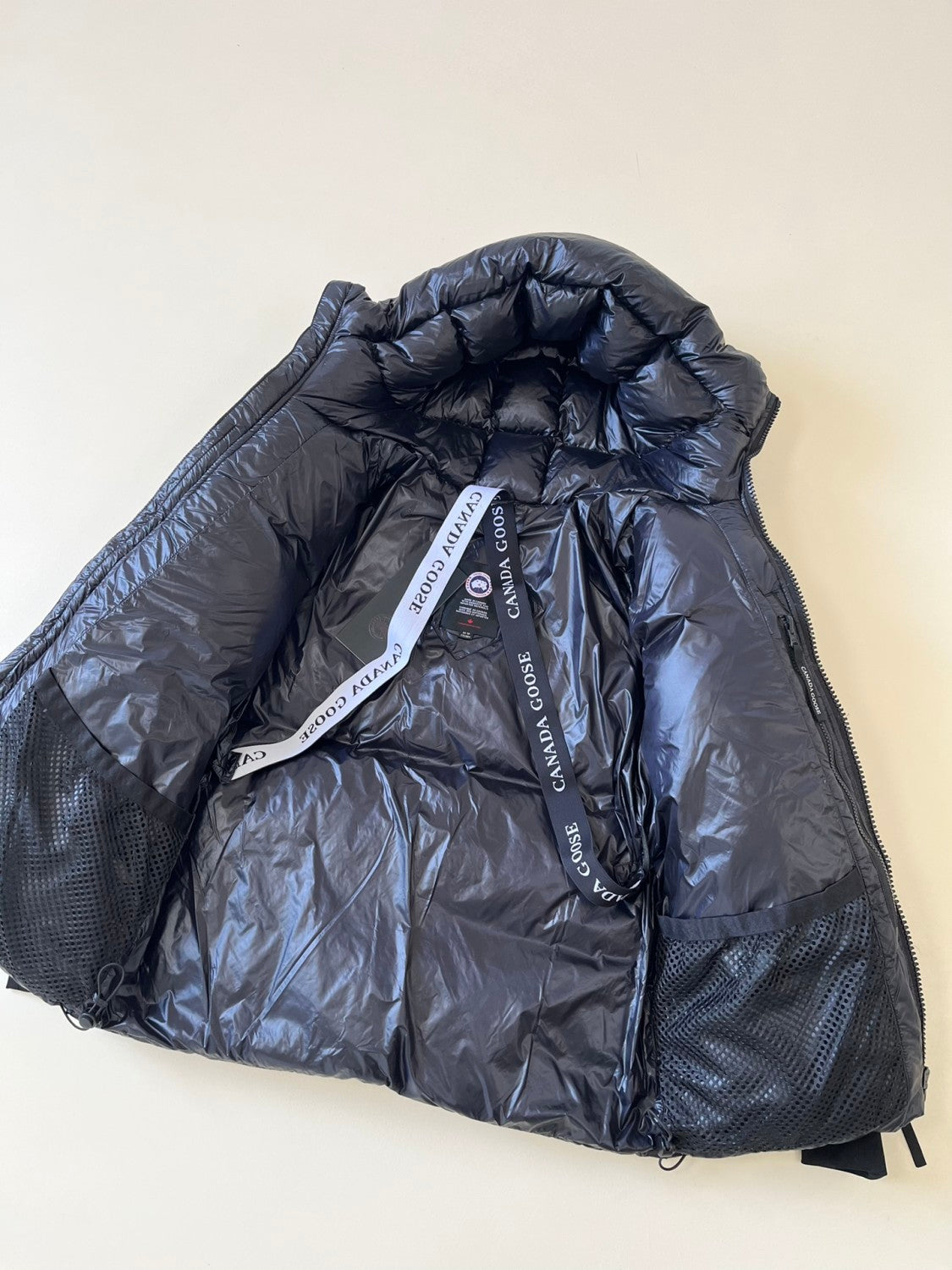 Canada Goose Men's Autumn and Winter Solid Color Hooded Long Sleeve Lined Removable Elastic Back Puffer Down Jacket #73778