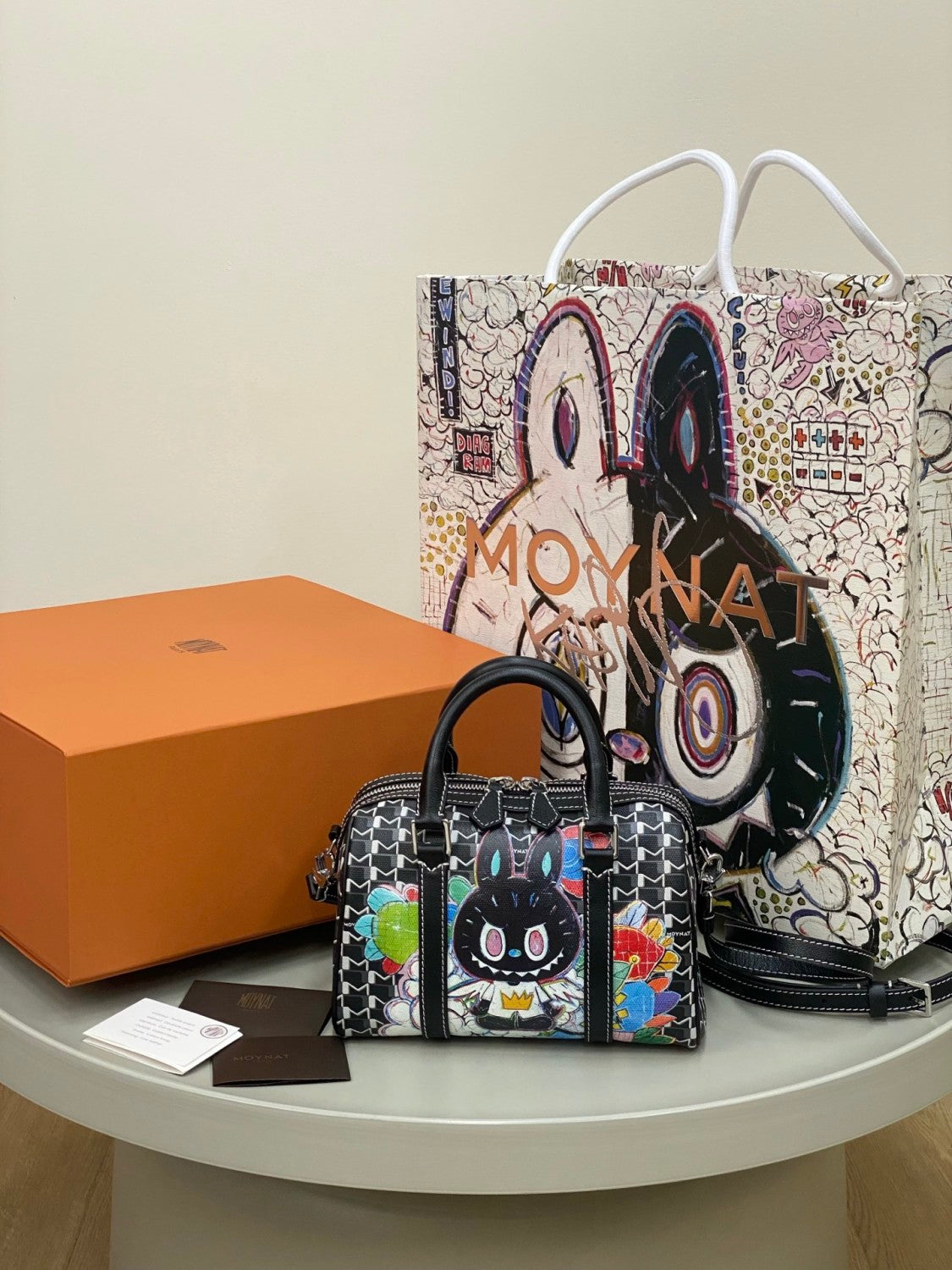 Moynat Moynat And Kasing Lung Celebrate A Decade of Labubu Handbags Crossbody Bag Shoulder Bag Bags #84216A