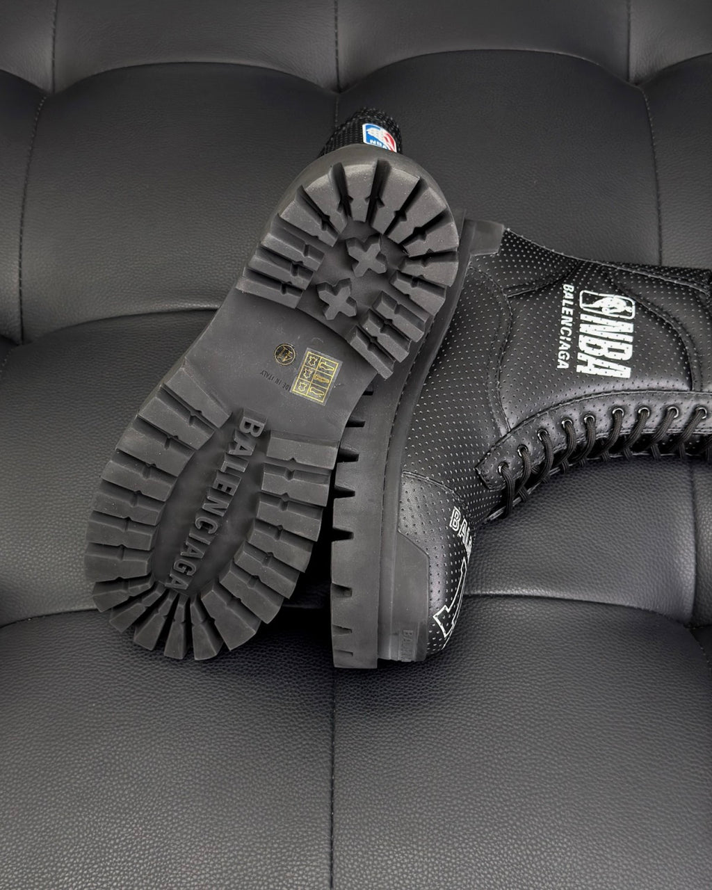 Balenciaga Nba Collaboration Combat Strike Boot #378532