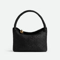 Bottega Veneta Tosca Woven Solid Colour Woven Leather Metallic Ball Decoration Flap Closure Handbag Shoulder Bag Bags #76882