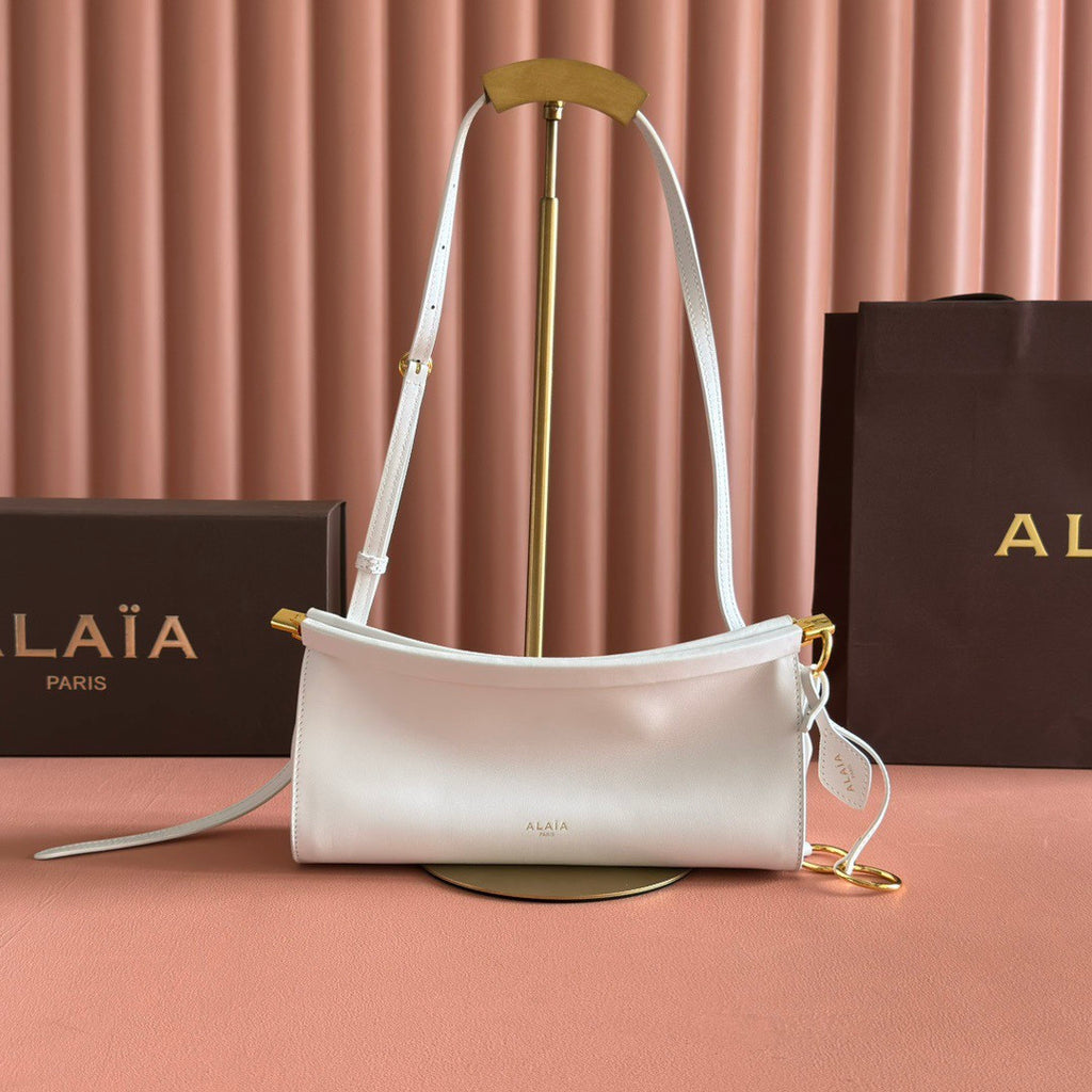 Alaïa Noir Le Click East West Small Bag in Calfskin #336794