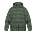 Rick Owens Women's Men's Fall And Winter Green Oversized Down Jacket Luxury Temperament Simple Trend Warm Down Jacket Ngvp #2498