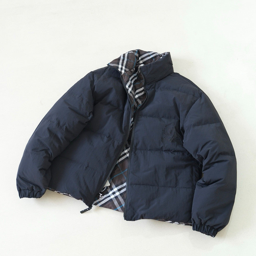 Burberry Reversible Check Nylon Puffer Jacket  #334021