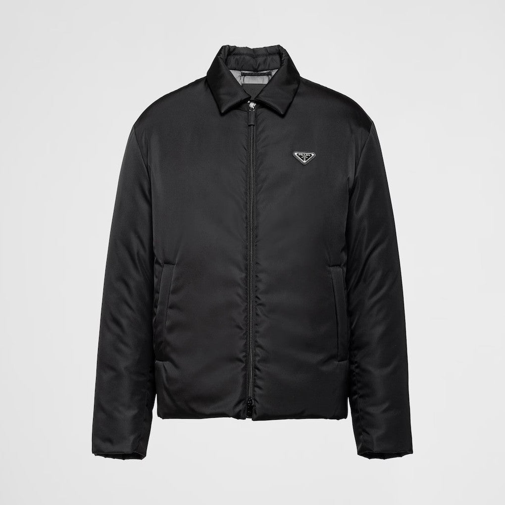 Prada Cropped Re-Nylon Puffer Down Jacket #96815
