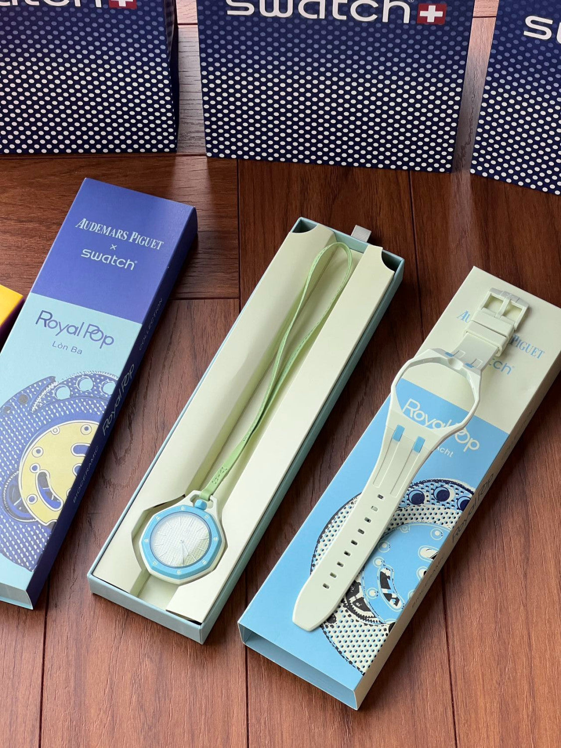 AUDEMARS PIGUET ¡Á SWATCH OTG ROZ Royal Pop Collection #385674