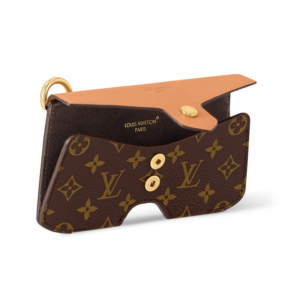 Louis Vuitton Men's And Women's Classic Fashion Aging Full-print Leather And Canvas Hanging Strap Eyeglass Case Bags M02701 #78174