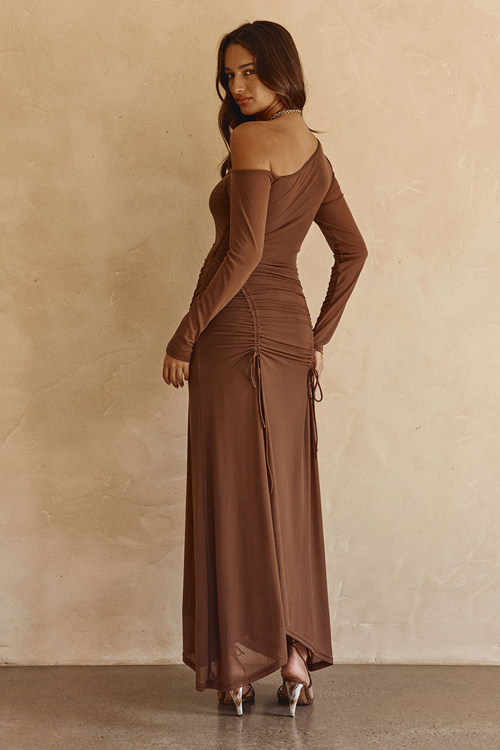 Callista Dress - Chocolate