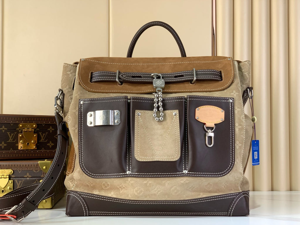 Louis Vuitton Steamer 40 Other Leathers Men Bags M26019 #336013