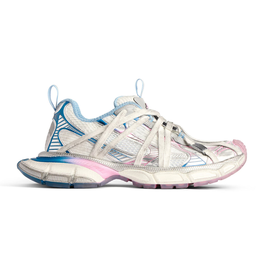 Balenciaga Men's Women's 3xl Extreme Laces B Sneaker Four Seasons Colorblocking Round Toe Tie Low Retro Retro Pop Shoes #81319