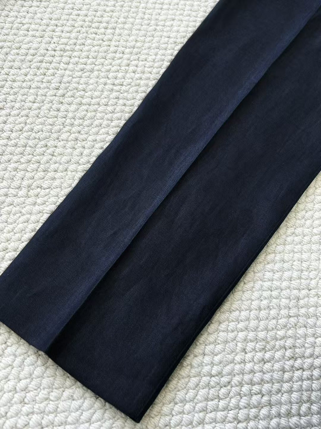 Ermenegildo Zegna Men's Spring And Summer Solid Color Casual Comfortable Elastic Waist Trousers Pants #75522