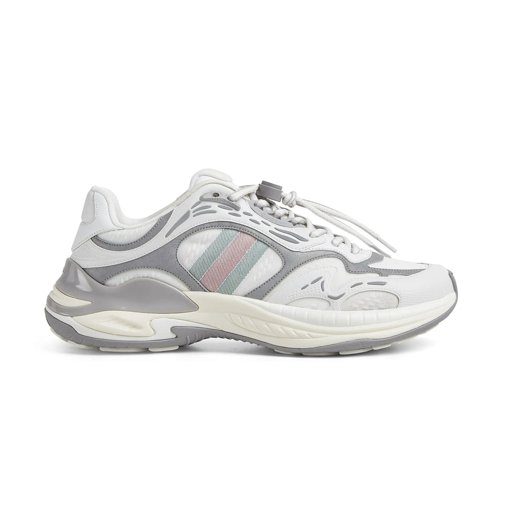 Gucci 2.0 Men's and Women's Mesh Leather Round Toe Drawstring Low Top Sneakers Shoes #77124