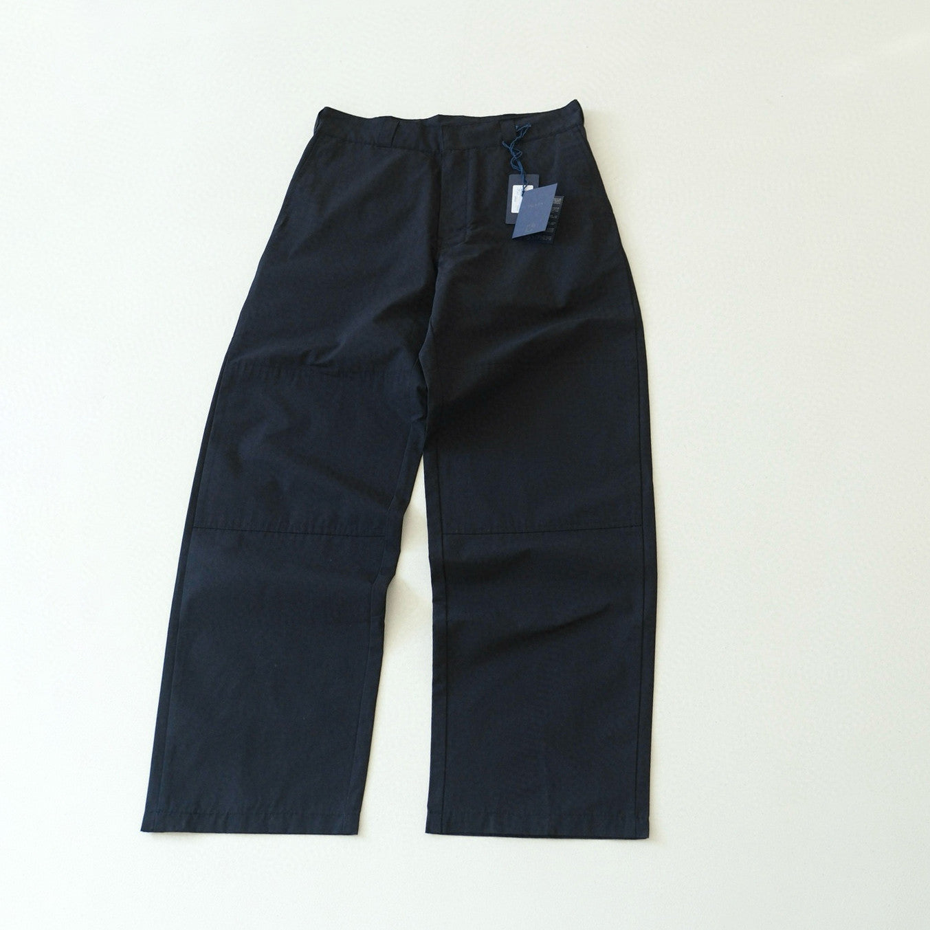 Prada Men's And Women's Women's Spring/summer Fashion Casual Solid Color Logo Triangle Emblem Recycled Nylon Relaxed Straight Leg Pants #79541
