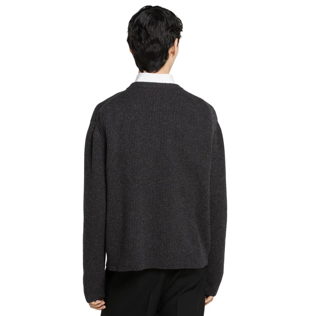Gucci Men's And Women's Fall/winter Fashion Casual Solid Color Crew Neck Pullover With Letter Logo In Cashmere Sweater #79161