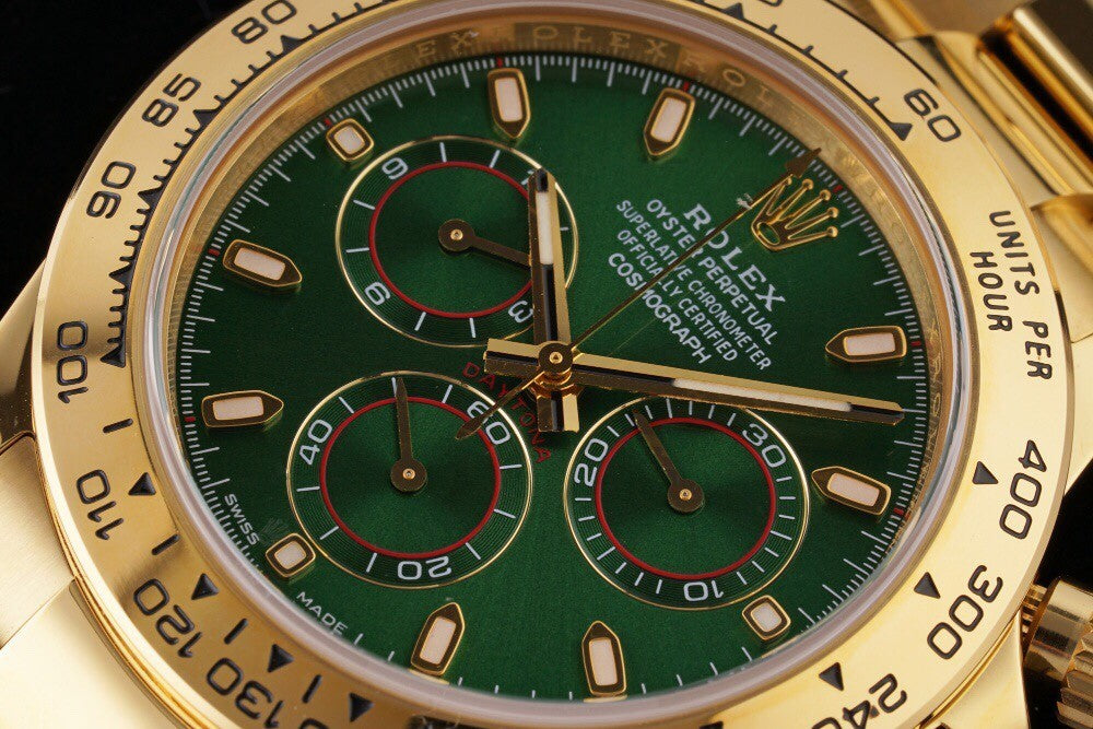 Rolex Men's Gold Mechanical Movement 100m Water Resistant Solid Color Dial Oyster Steel Strap Watch #74844