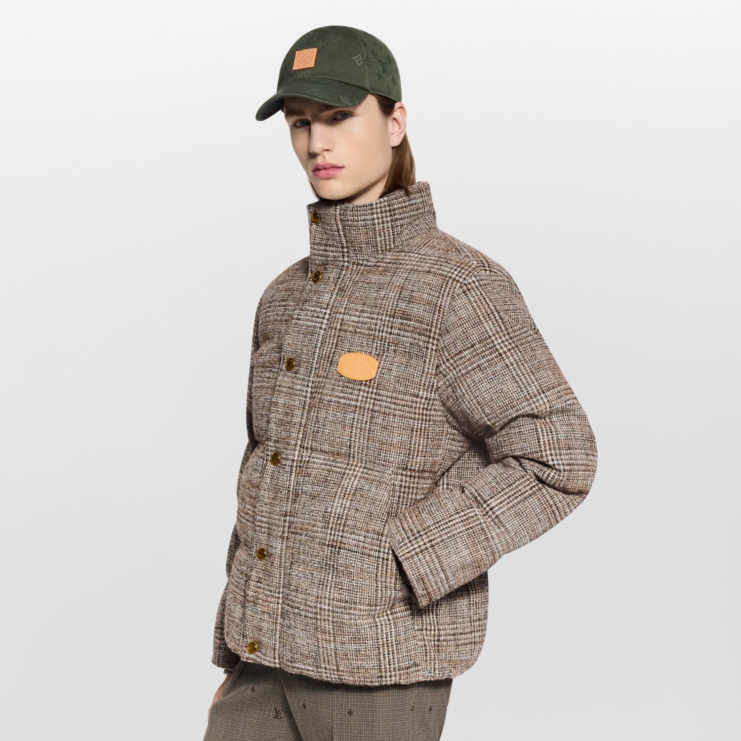 Louis Vuitton Tweed Down Blouson #336632