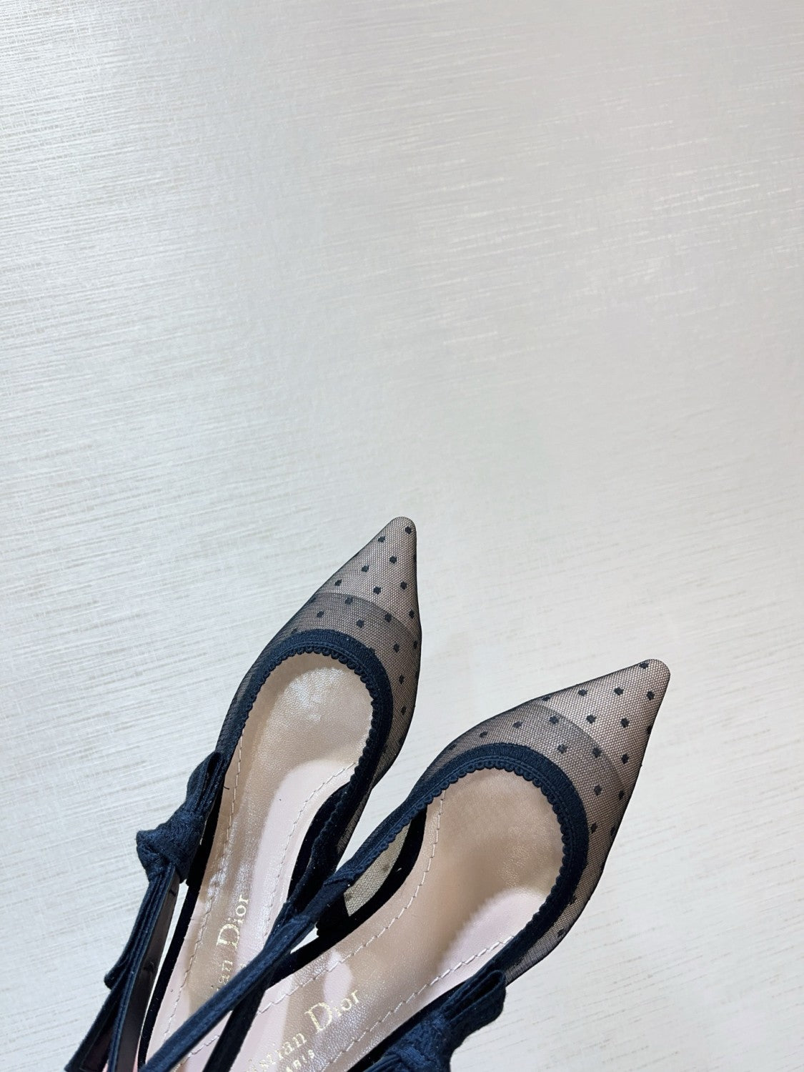 Dior J'Adior Women's Summer Solid Color Cotton Embroidered Leather Strappy Open Toe High Heel Shoes #77213