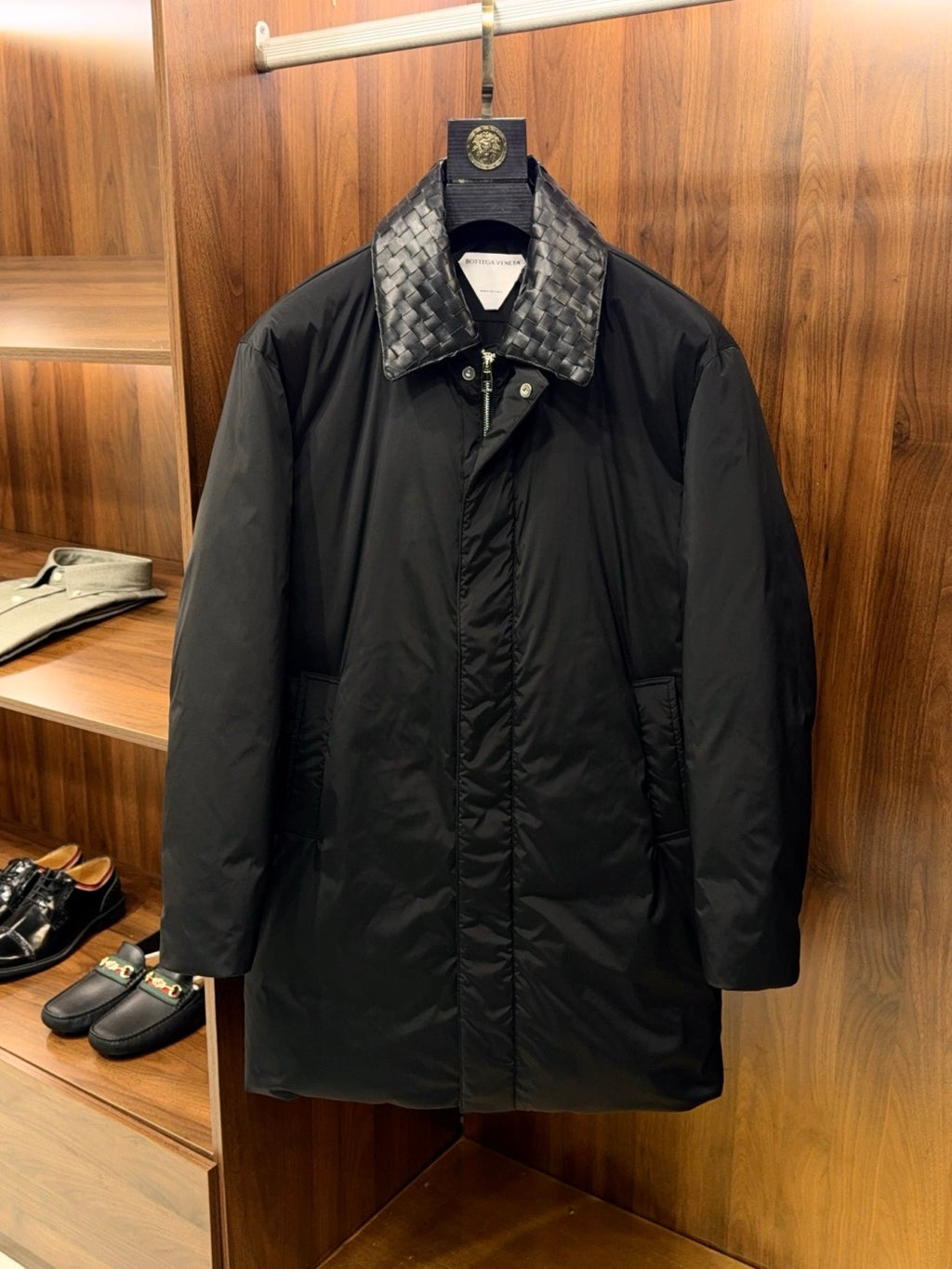 Bottega Veneta Tech Nylon Puffer Jacket #334476