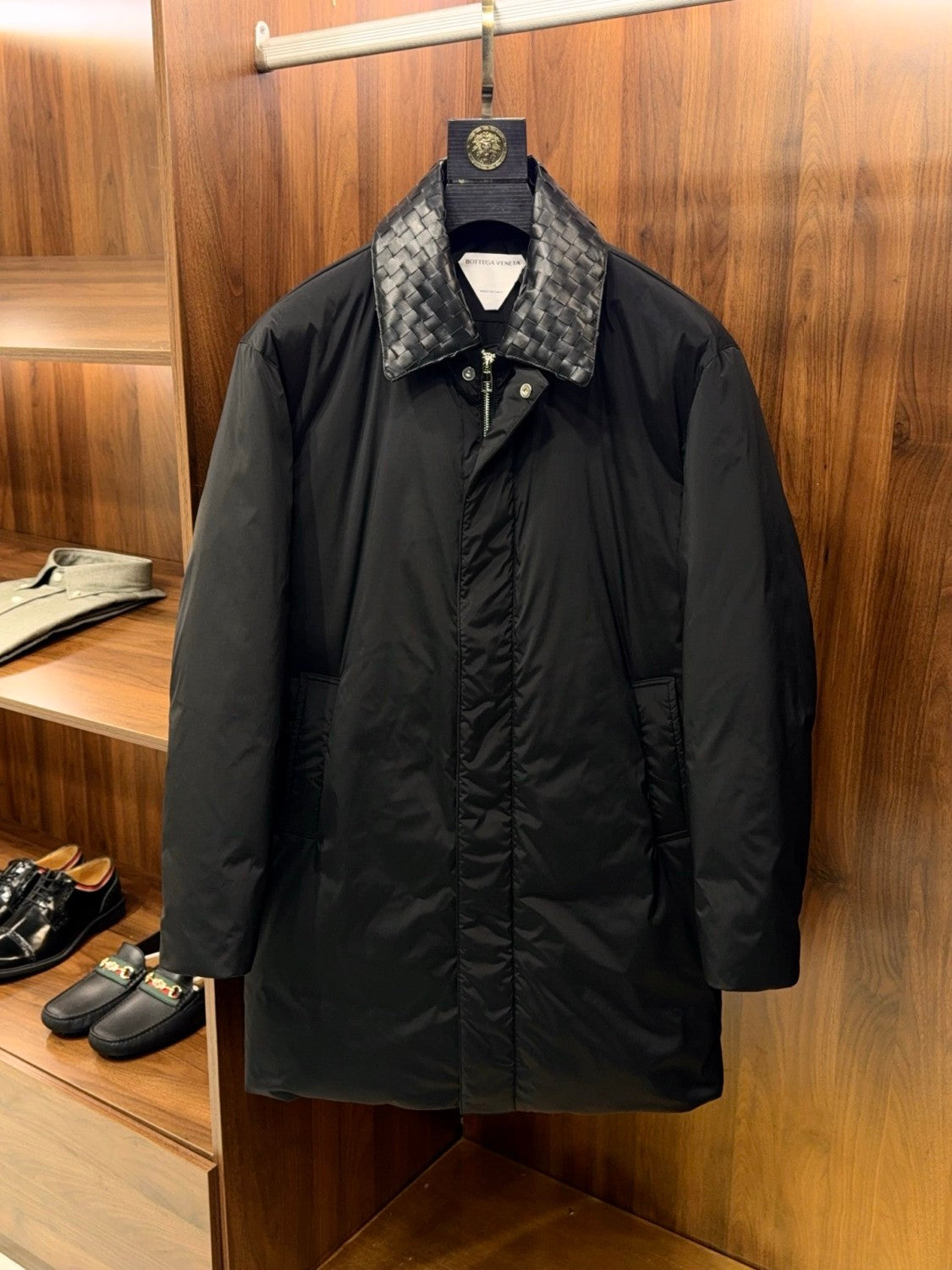 Bottega Veneta Tech Nylon Puffer Jacket #334476