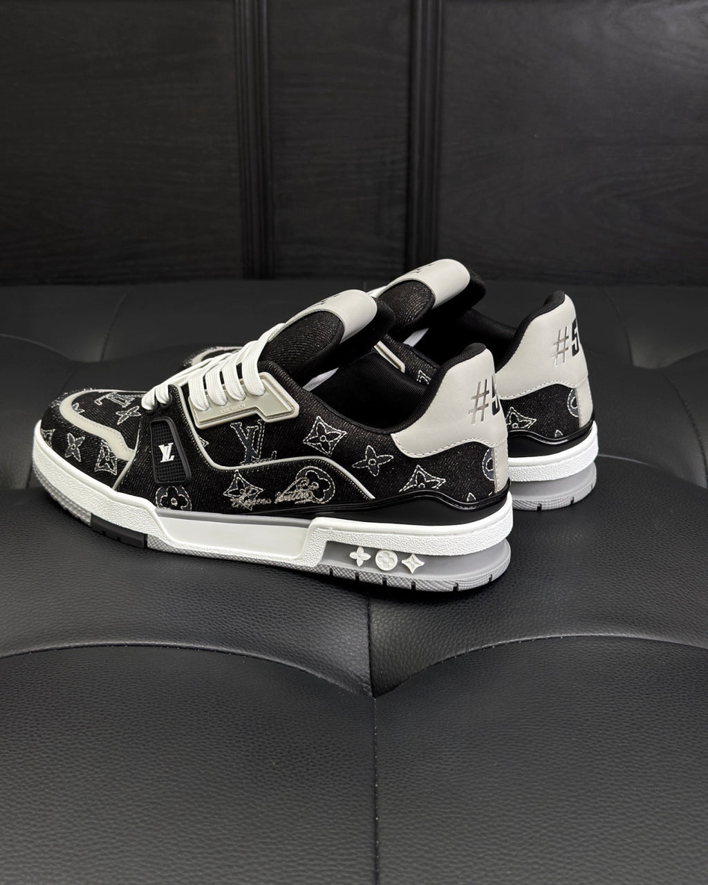 Louis Vuitton LV Trainer Sneaker Shoes 1AJ363 1AJ343 #335591