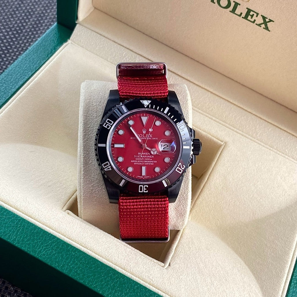 Rolex Submariner Series Men's and Women's Black Knight Automatic Movement 40mm Dial Mechanical Watch #72221
