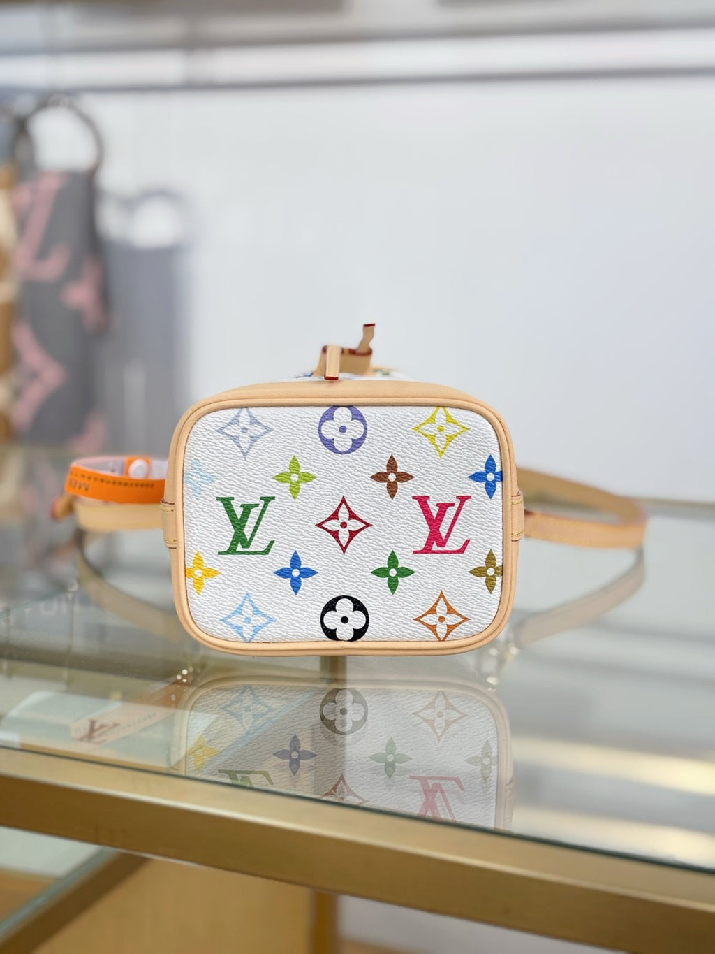 LOUIS VUITTON LV x TM Nano Noé Monogram Canvas M27493 #376333