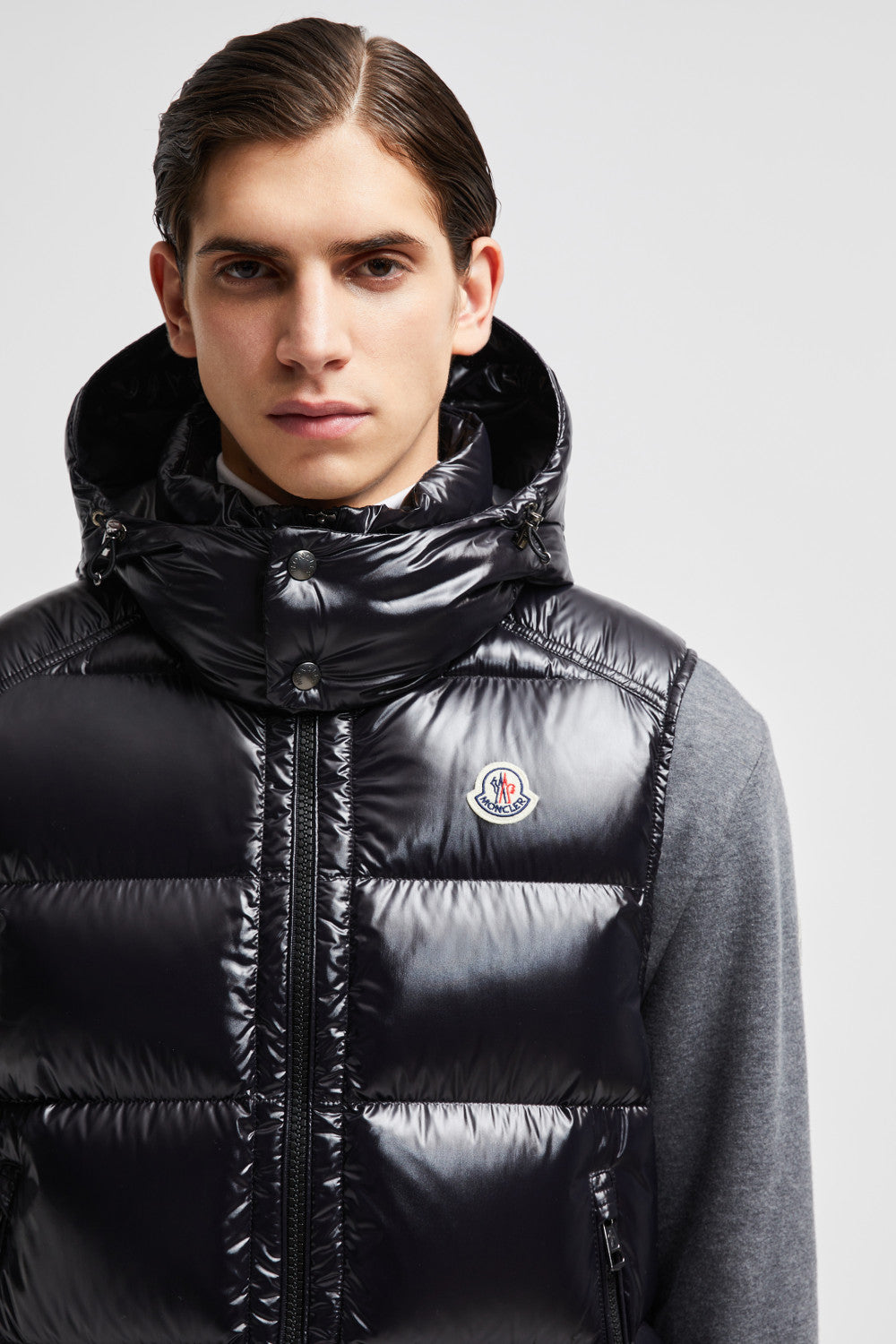Moncler Bormes Men's Short Down Waistcoat Trend Simple Commuter Vest Jacket Fashion Zip Leisure Hooded Down Jacket Clothing  #71665