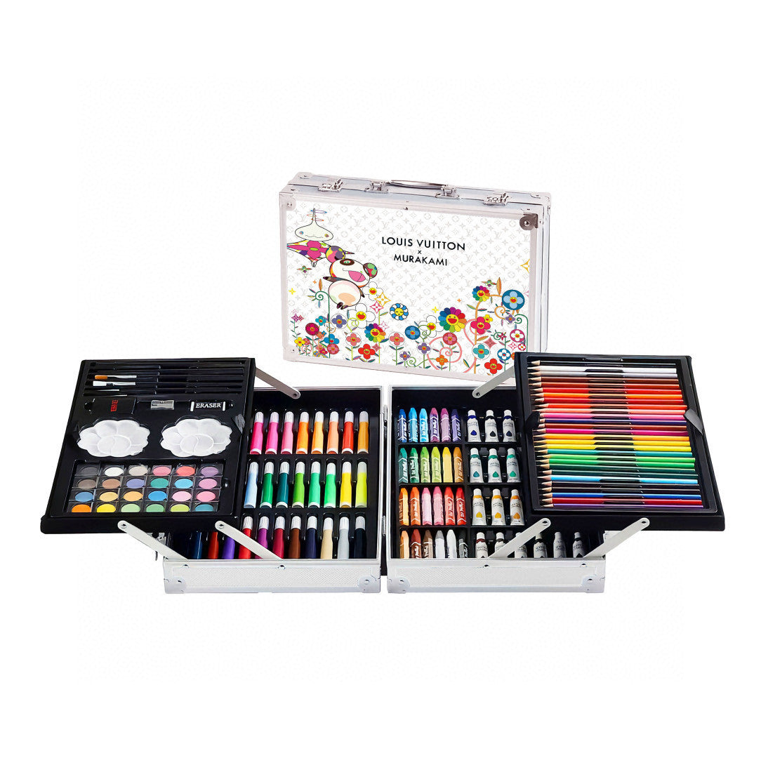 Louis Vuitton LV xTM Superflat Colourful Monogrammed Case Paintbrush Gift Set #76719